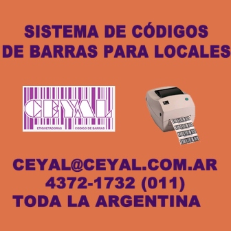 reparamos impresora de codigo de barras Argentina (011) 4372 1732 ARG.