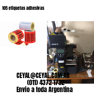 105 etiquetas adhesivas