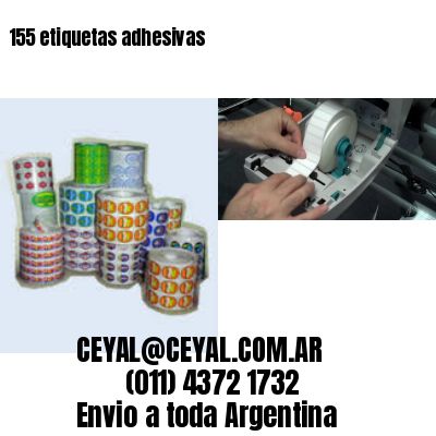 155 etiquetas adhesivas