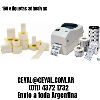 160 etiquetas adhesivas