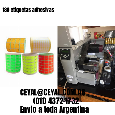 180 etiquetas adhesivas