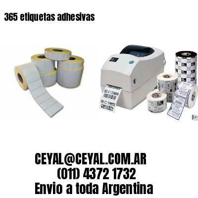 365 etiquetas adhesivas