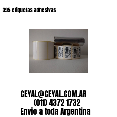 395 etiquetas adhesivas