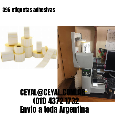395 etiquetas adhesivas