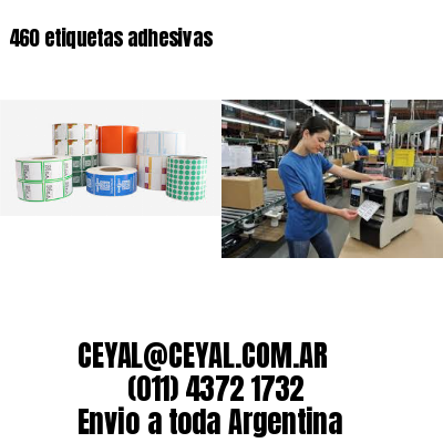 460 etiquetas adhesivas