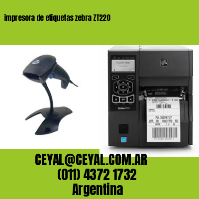 impresora de etiquetas zebra ZT220