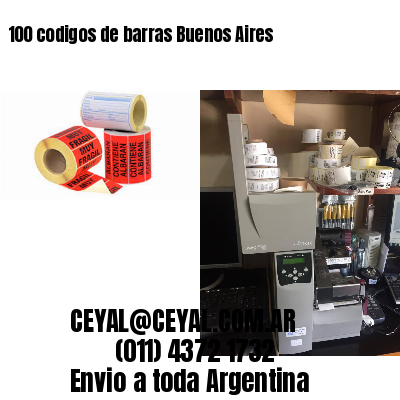 100 codigos de barras Buenos Aires