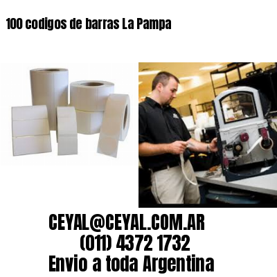 100 codigos de barras La Pampa