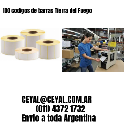 100 codigos de barras Tierra del Fuego