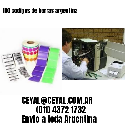 100 codigos de barras argentina