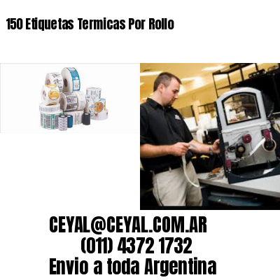 150 Etiquetas Termicas Por Rollo