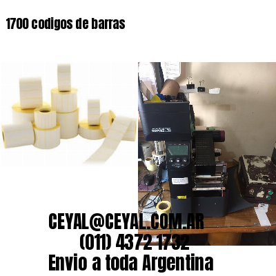 1700 codigos de barras