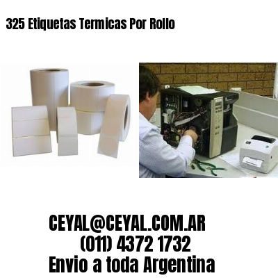 325 Etiquetas Termicas Por Rollo