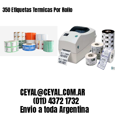 350 Etiquetas Termicas Por Rollo