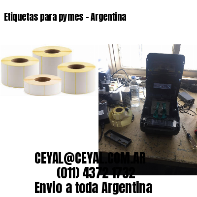 Etiquetas para pymes – Argentina
