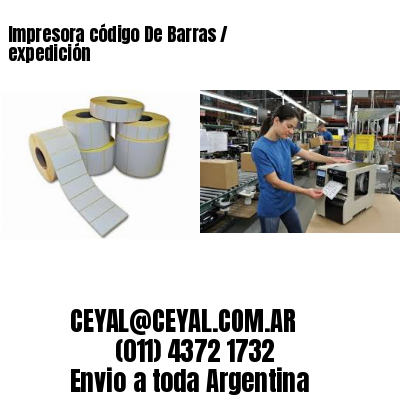 Impresora código De Barras / expedición