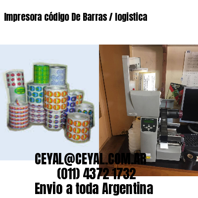 Impresora código De Barras / logistica