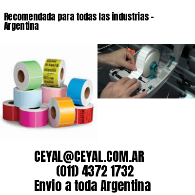 Recomendada para todas las industrias – Argentina
