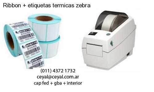 Ribbon   etiquetas termicas zebra