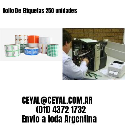 Rollo De Etiquetas 250 unidades