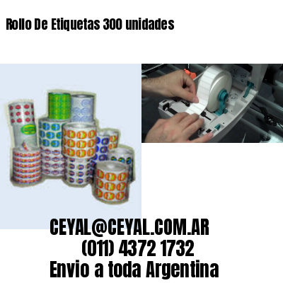 Rollo De Etiquetas 300 unidades