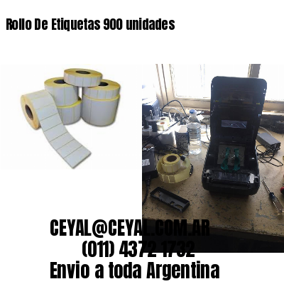 Rollo De Etiquetas 900 unidades
