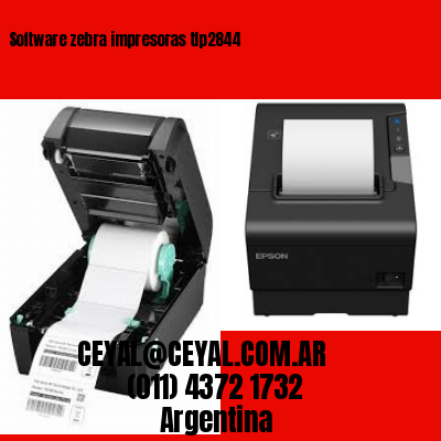 Software zebra impresoras tlp2844