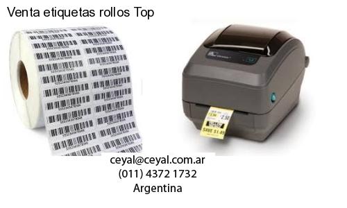 Venta etiquetas rollos Top