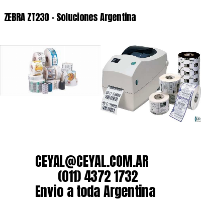 ZEBRA ZT230 – Soluciones Argentina