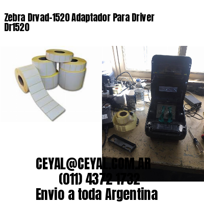 Zebra Drvad-1520 Adaptador Para Driver Dr1520
