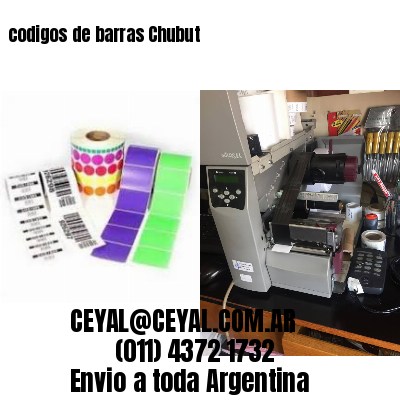 codigos de barras Chubut