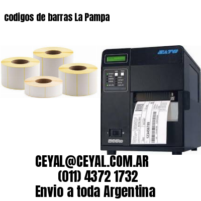 codigos de barras La Pampa