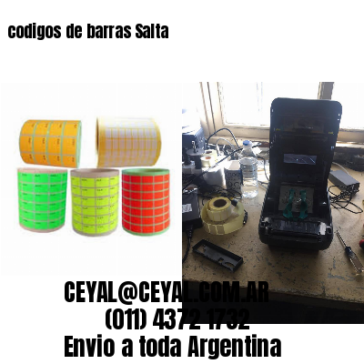 codigos de barras Salta