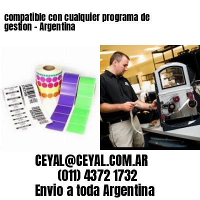 compatible con cualquier programa de gestion – Argentina