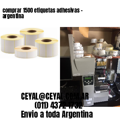comprar 1500 etiquetas adhesivas – argentina