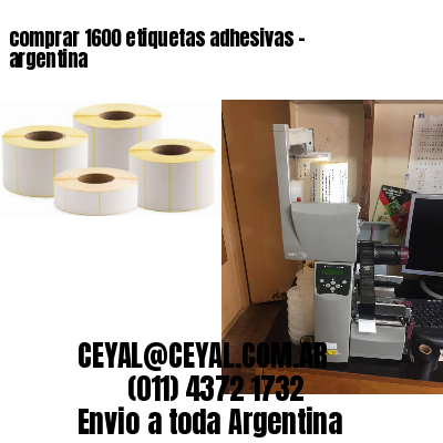 comprar 1600 etiquetas adhesivas – argentina