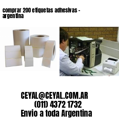 comprar 200 etiquetas adhesivas - argentina