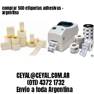 comprar 500 etiquetas adhesivas – argentina