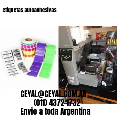 etiquetas autoadhesivas