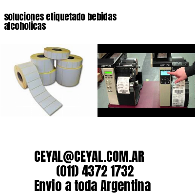 soluciones etiquetado bebidas alcoholicas