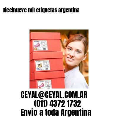 Diecinueve mil etiquetas argentina
