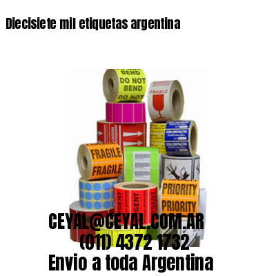 Diecisiete mil etiquetas argentina