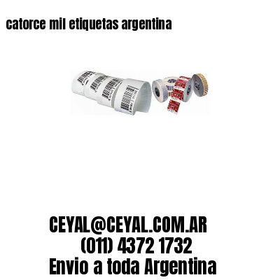 catorce mil etiquetas argentina