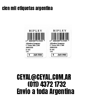 cien mil etiquetas argentina