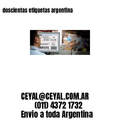 doscientas etiquetas argentina
