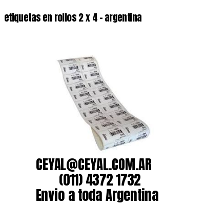 etiquetas en rollos 2 x 4 – argentina