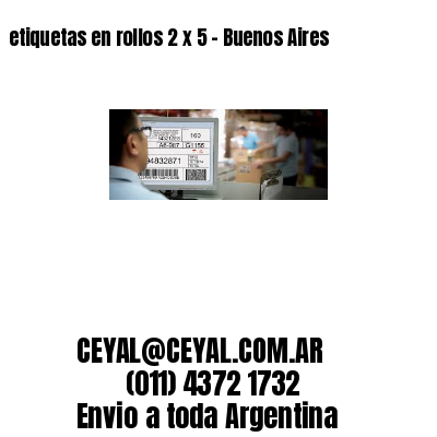 etiquetas en rollos 2 x 5 – Buenos Aires