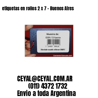 etiquetas en rollos 2 x 7 – Buenos Aires