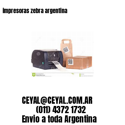 impresoras zebra argentina