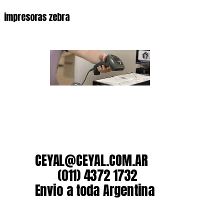 impresoras zebra